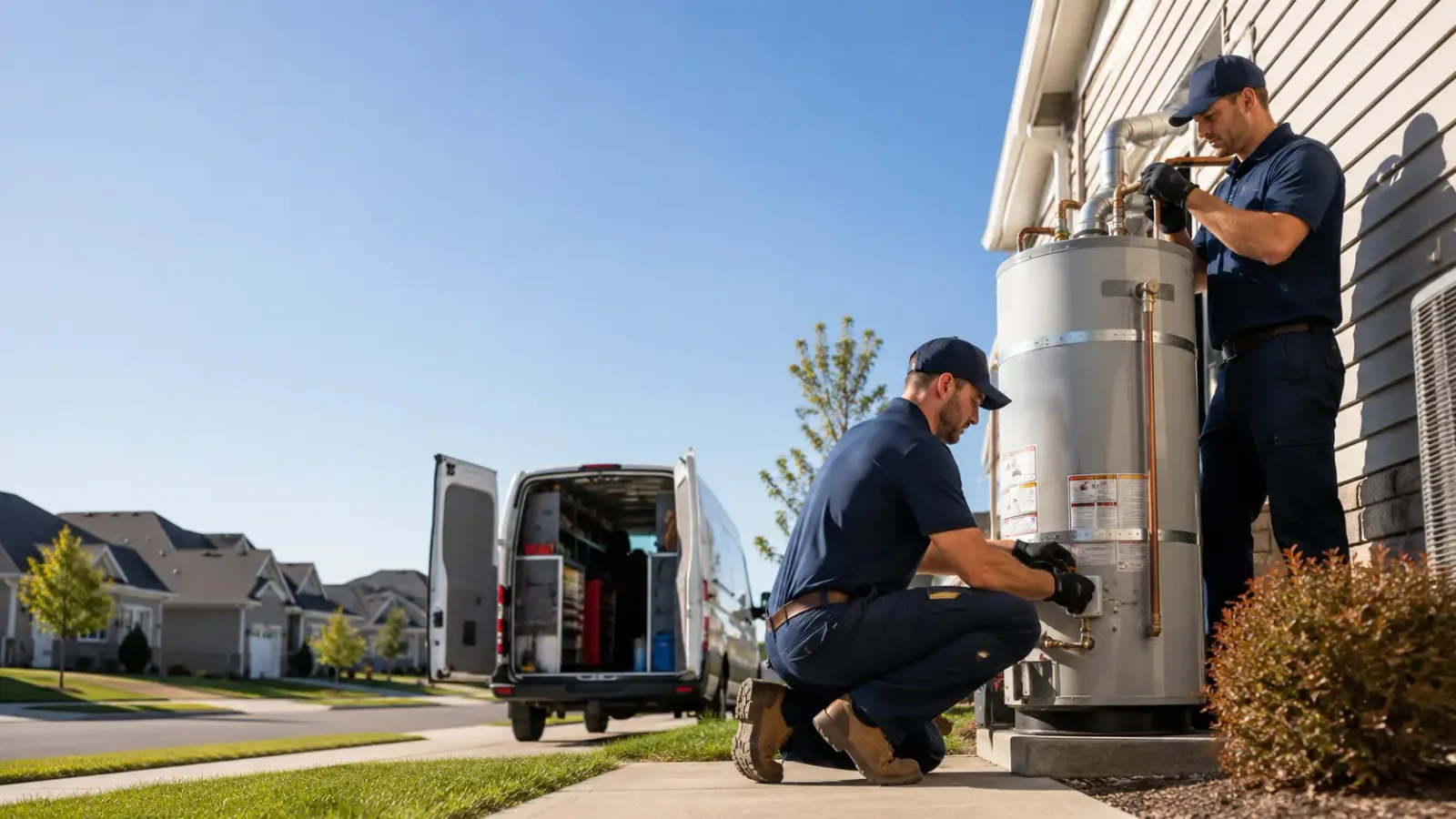 Water Heater Installation in Branchville, IN